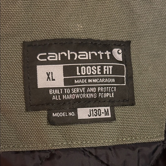 Carhartt Olive Detroit Jacket MINT - Picture 4 of 9